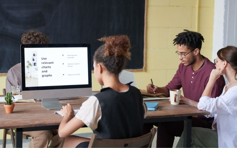 portfolio for students featuring academic projects