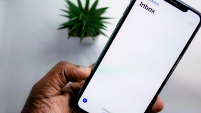 How to update password on iPhone email settings.